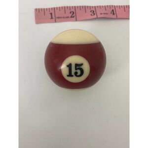 Single Replacement Pool Ball Billiard Ball - Number 15